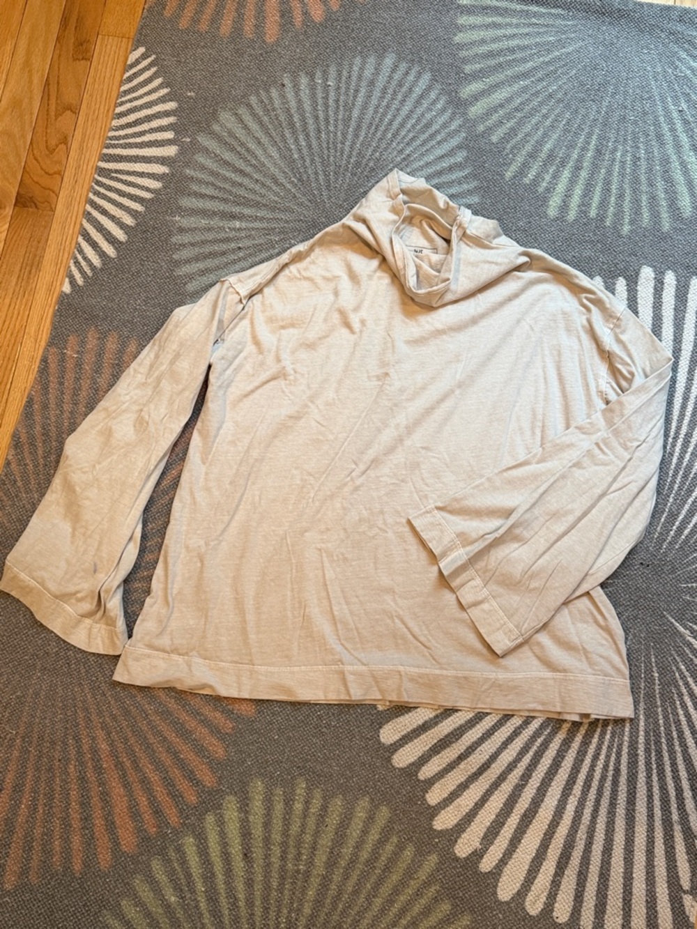 We The Free Light Beige Long Sleeve Tee